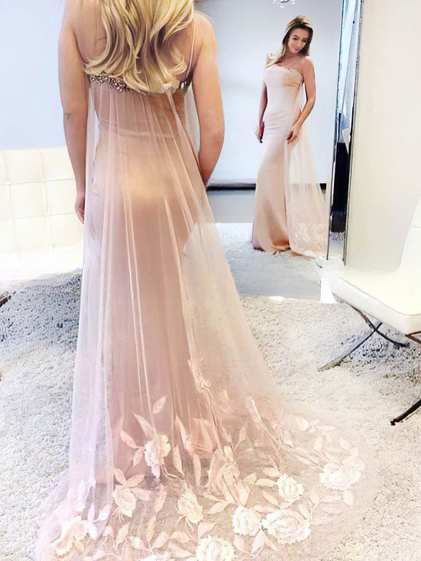 Stunning Trumpet/Mermaid Square Neckline Prom Dress